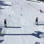 The giant slalom course of Trofeo Borrufa 2018