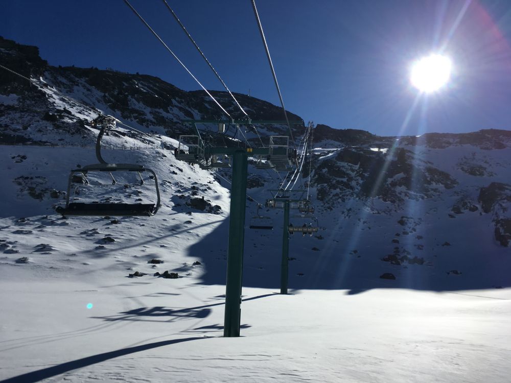 La Coma chairlift is the sunniest around Arcalís and offers a great view of the resort