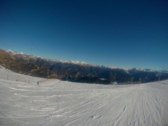 View from the drag ski lift Cubil in Pal Arinsal