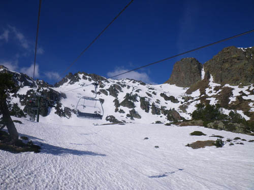 View from La Basera chair - 15/4/2011