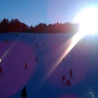 End of the day on Pal beginner slope 04/01/13