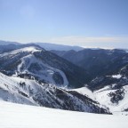 Looking across to Pal from the top of Arinsal - 06/12/2012